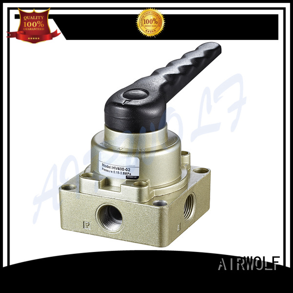 AIRWOLF mechanical pneumatic manual control valve operate wholesale