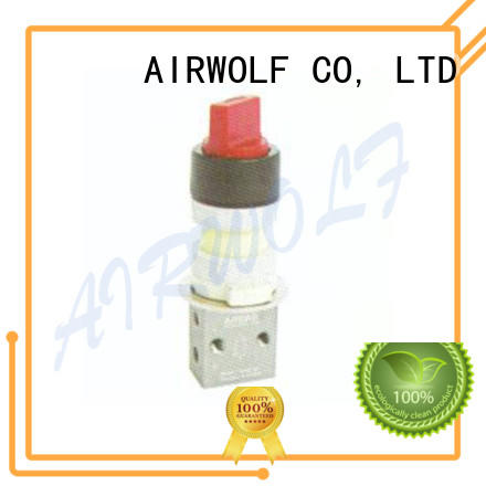AIRWOLF black pneumatic manual valves direct at discount