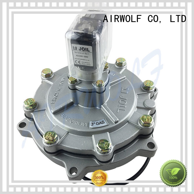 Custom aluminium solenoid valves inch AIRWOLF