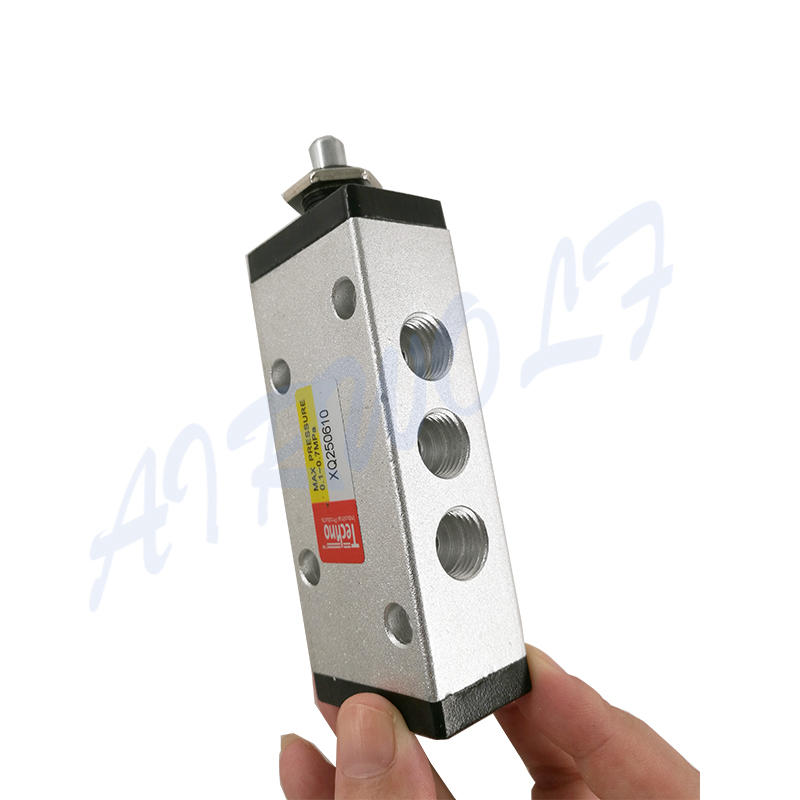 mechanical pneumatic push button valve custom plunger at discount-2