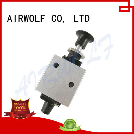 AIRWOLF manual pneumatic manual control valve protruding bulk production