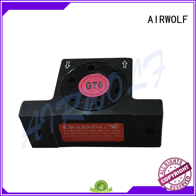 AIRWOLF black pneumatic vibrator cushioned for wholesale