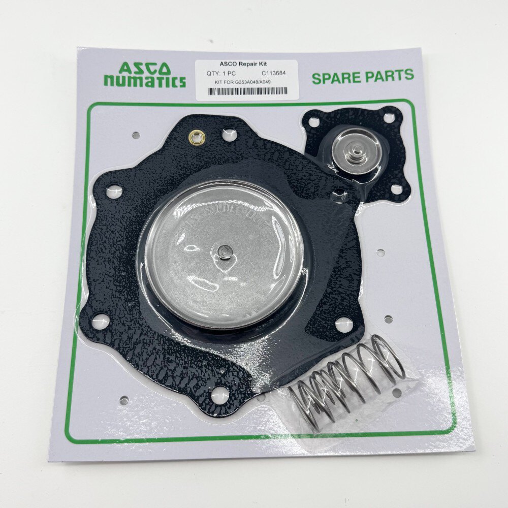 ASCO 2-inch C113684  Diaphragm Repair Kit Nitrile/Fluororubber Pulse Valve G353A049 Dust Collector Accessories