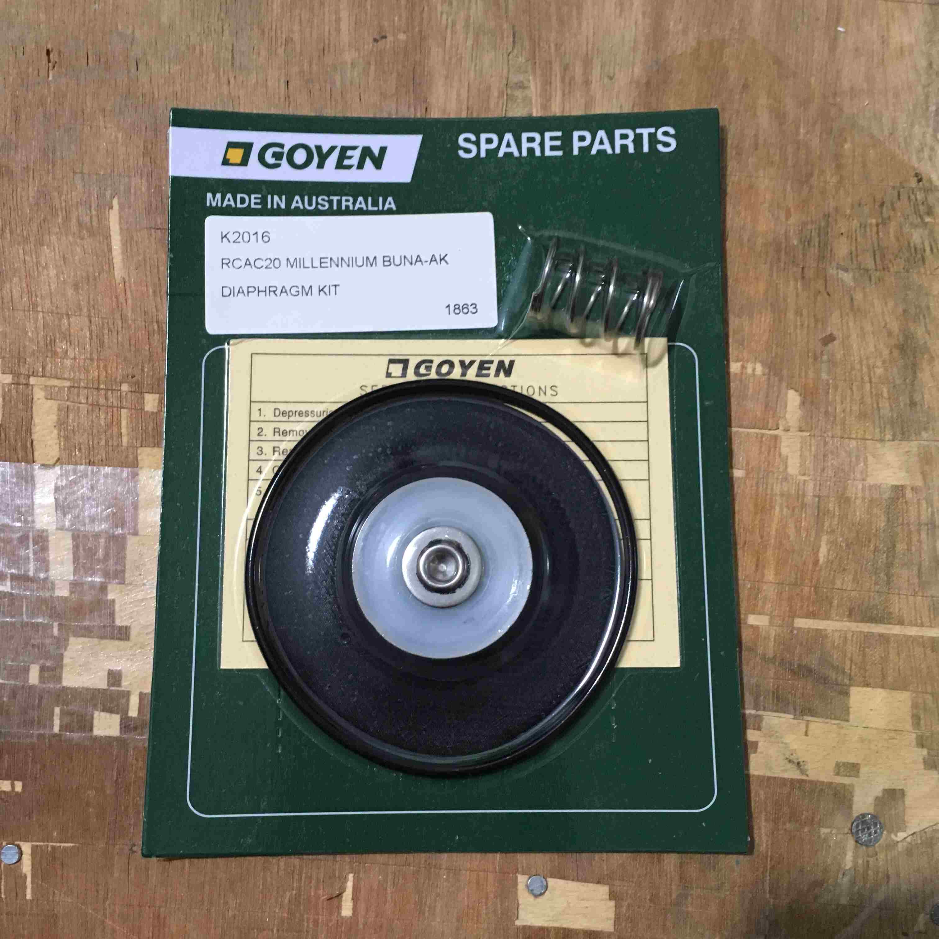 K2016 GOYEN RCAC20T3/ST3/DD3/FS3 3/4 